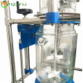 Customized Ultrasonic double layer glass reactor